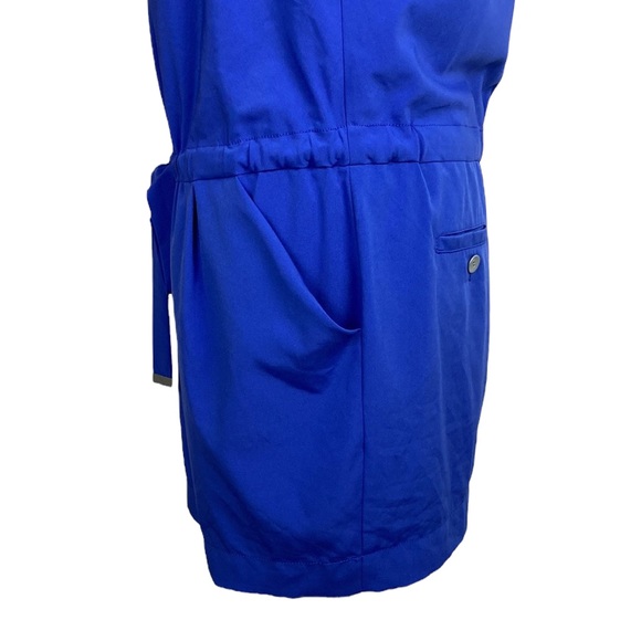 Rachel Roy Blue Drop Waist Halter Mini Dress - Picture 5 of 12